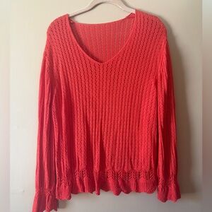 Women’s crocheted top size medium